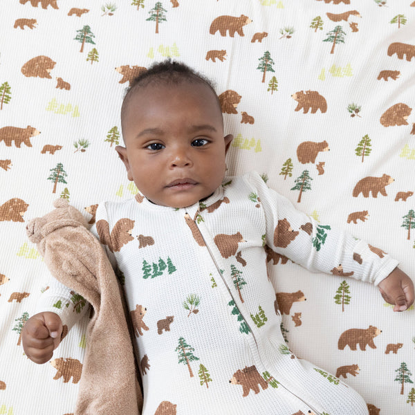Sweet Bear 2 Way Zipper Footie