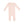Solid Rose Smoke Rib 2 Way Zipper Footie