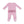 Cameo Pink 2 Way Zipper Ruffle Footie