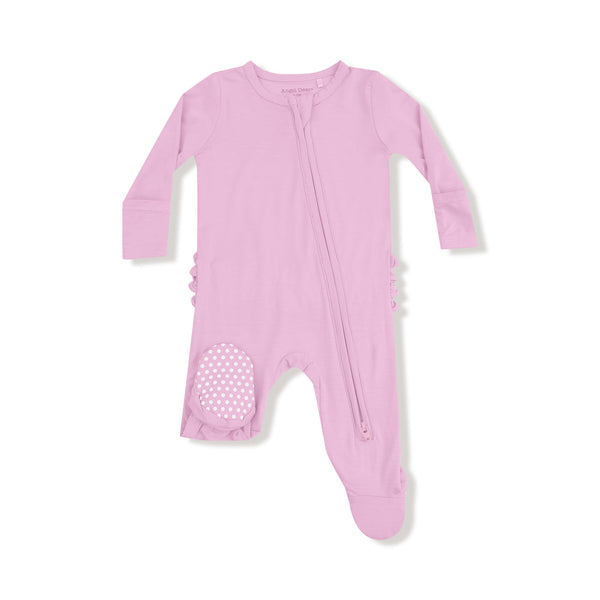 Pirouette 2 Way Zipper Ruffle Footie