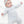 Romi Floral 2 Way Zipper Ruffle Footie- White/Blue Blizzard