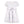 White Voile & Lace Tea Length Dress
