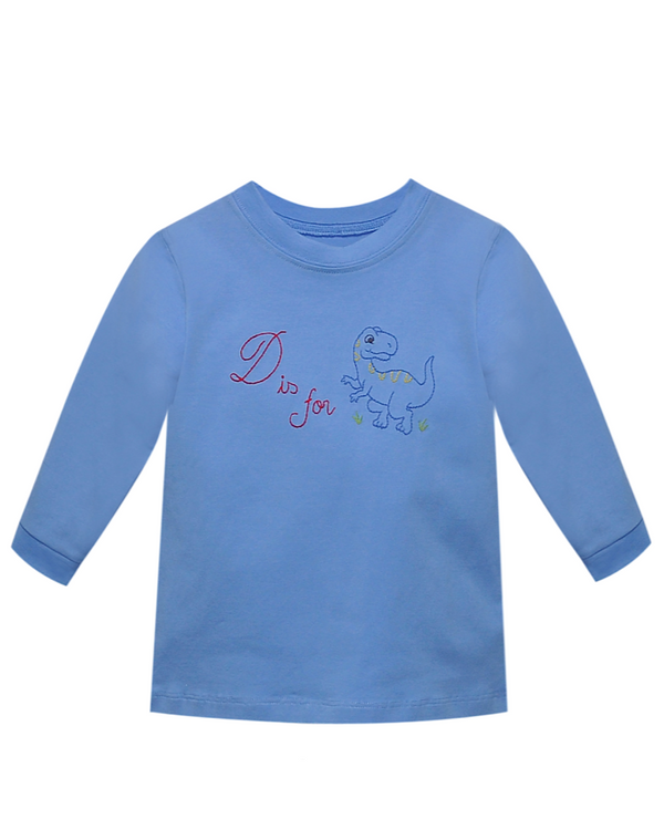 Houston LS Shirt- D Is For Dinosaur