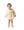 Winter Dandelions L/S Bubble W/ Skirt- Ivory/Yellow