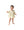 Winter Dandelions L/S Bubble W/ Skirt- Ivory/Yellow