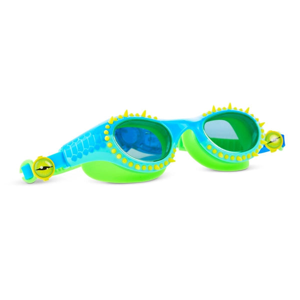 Jurassic Dive Swim Goggles- Stego Splash Green