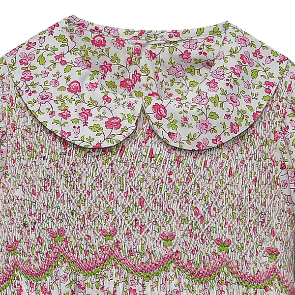 Cate Dress- Fuchsia Pink Flower