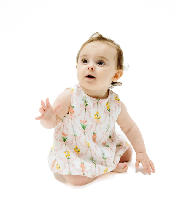 Ribbon Bouquets Scallop Swing Bloomer Set