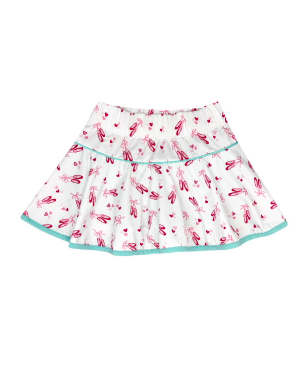 Quinn Skort- Tiny Dancer, Totally Turquoise