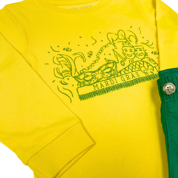 LS Yellow Mardi Gras Float T-Shirt