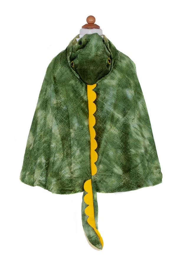 T-Rex Hooded Cape- Green