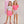 Tiered Skort- Hot Pink