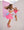 Tiered Skort- Hot Pink