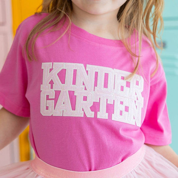 Kindergarten Sequin Patch T-Shirt