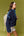 Brooke Varsity Fleece Pullover- Navy