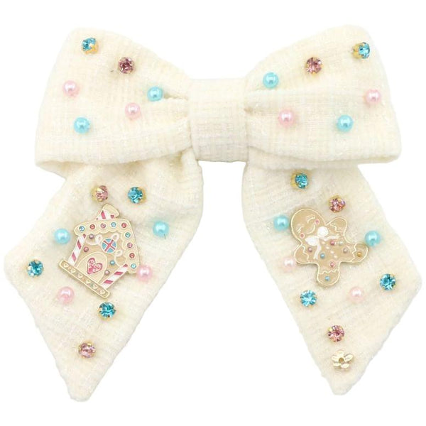 Gingerbread House Bow