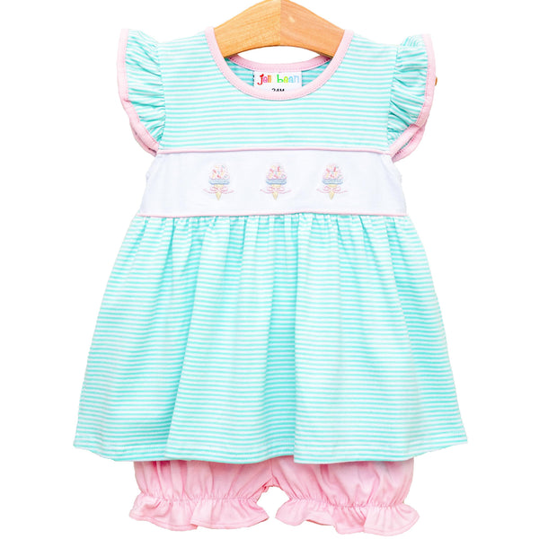 Ice Cream Trio Bloomer Set