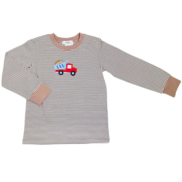 Dump Truck Applique T-Shirt