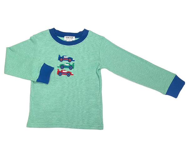 Race Car Applique T-Shirt