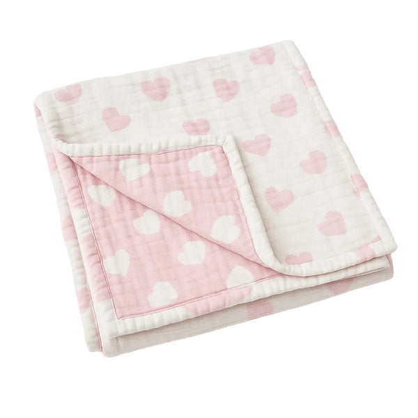 Hearts Baby Blanket