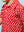 Varsity Red Football Frenzy Performance Polo