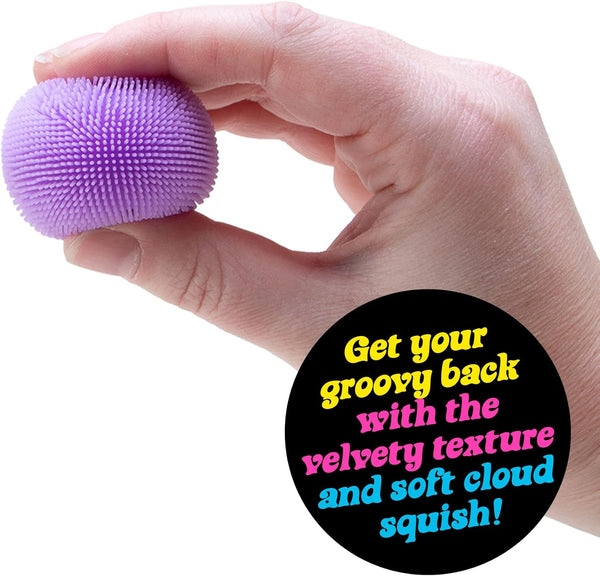 Teenie Fuzz Ball Velvet Squeeze- NeeDoh