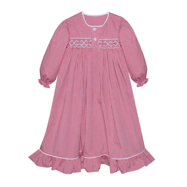 Claire Gown- Red Gingham
