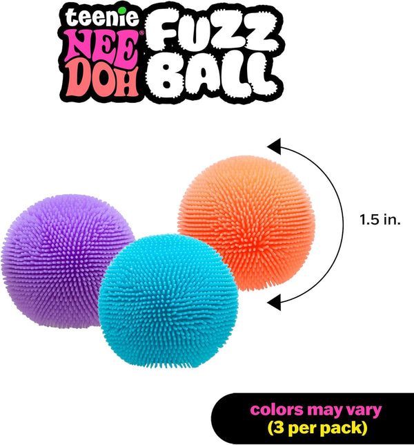 Teenie Fuzz Ball Velvet Squeeze- NeeDoh