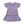 Tiger Purple/Gold Smocked Dress