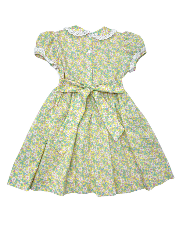 Smocked Polly Dress- Paysanne Blossom