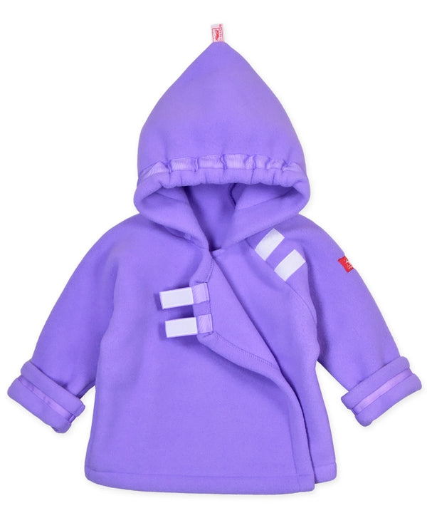Fleece Jacket Wrap Close- Lavender