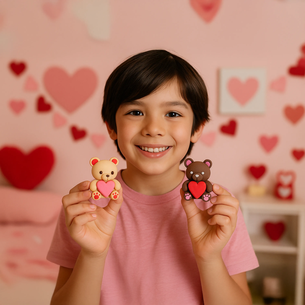 Air Dry Clay BFFs Kit- Lovely Bears (Set of 4 Color)