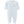 Tiny Rocking Horse Footie- Light Blue