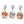 Cutiez Animal Bag Clip- Dog
