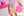 Track Shorts- Frangipani Pink