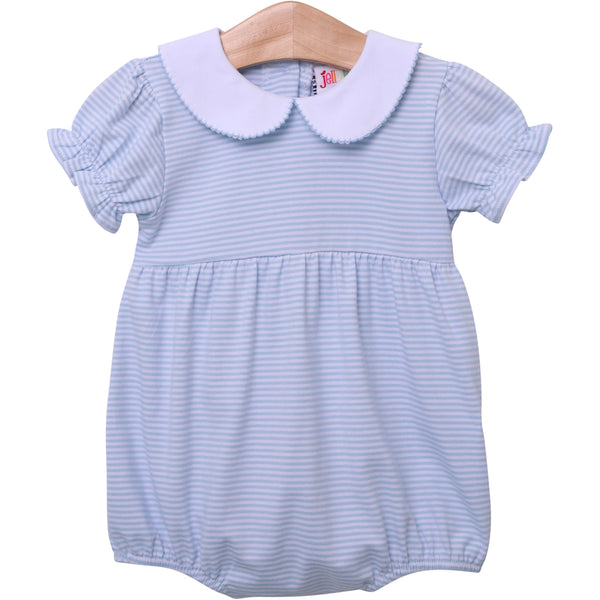 Charlotte Bubble- Light Blue Stripe