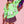 Neon Green Mardi Gras Fringe Boot Sweatshirt