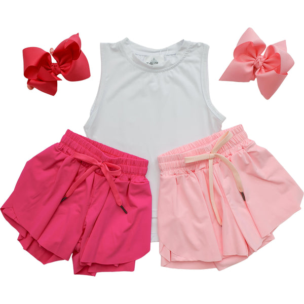 Hot Pink Swing Shorts