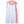 Clara Sleeveless Dress- Blue Gingham And Pink