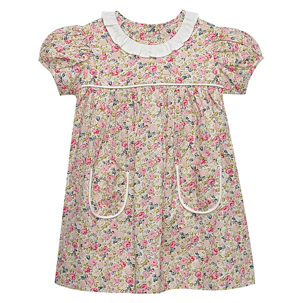 Reagan Dress- Pink Rose