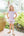 Summer Floral Ruffle Short Set
