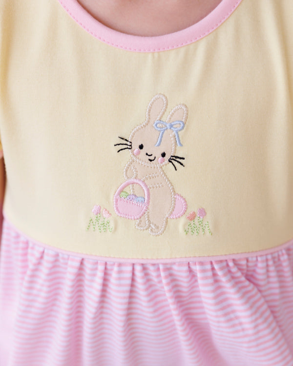 Hoppin' Down The Bunny Trail Scallop Short Set