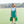 Cheer Uniform Skort Set- Kelly Green/White