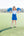 Cheer Uniform Skort Set- Royal/White