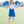 Cheer Uniform Skort Set- Royal/White