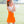 Cheer Uniform Skort Set- Orange/White