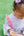 Olivia Bubble- Lavender Stripe/Pink