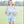 We've Got Spirit Bow Back Short Set- Light Blue Stripe