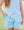 We've Got Spirit Bow Back Short Set- Light Blue Stripe