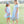 We've Got Spirit Bow Back Short Set- Light Blue Stripe